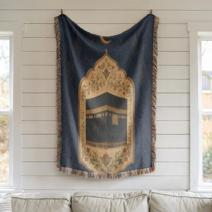 Kaaba Woven Blanket