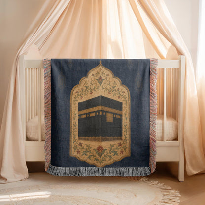 Kaaba Woven Blanket
