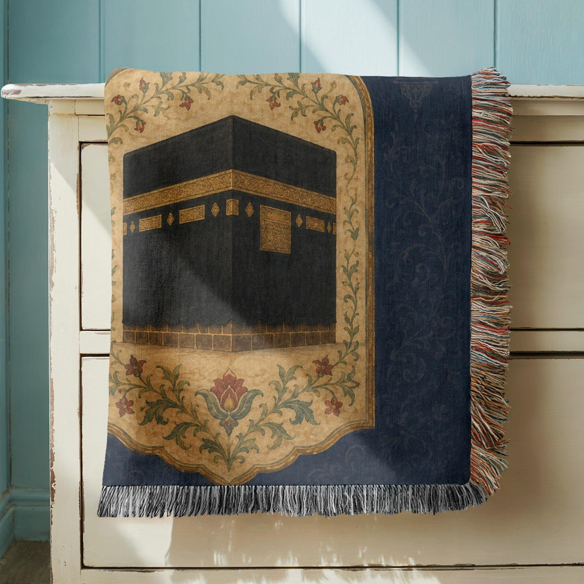 Kaaba Woven Blanket