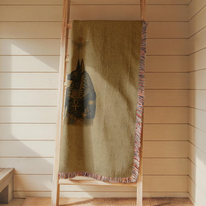 Anubis Woven Blanket