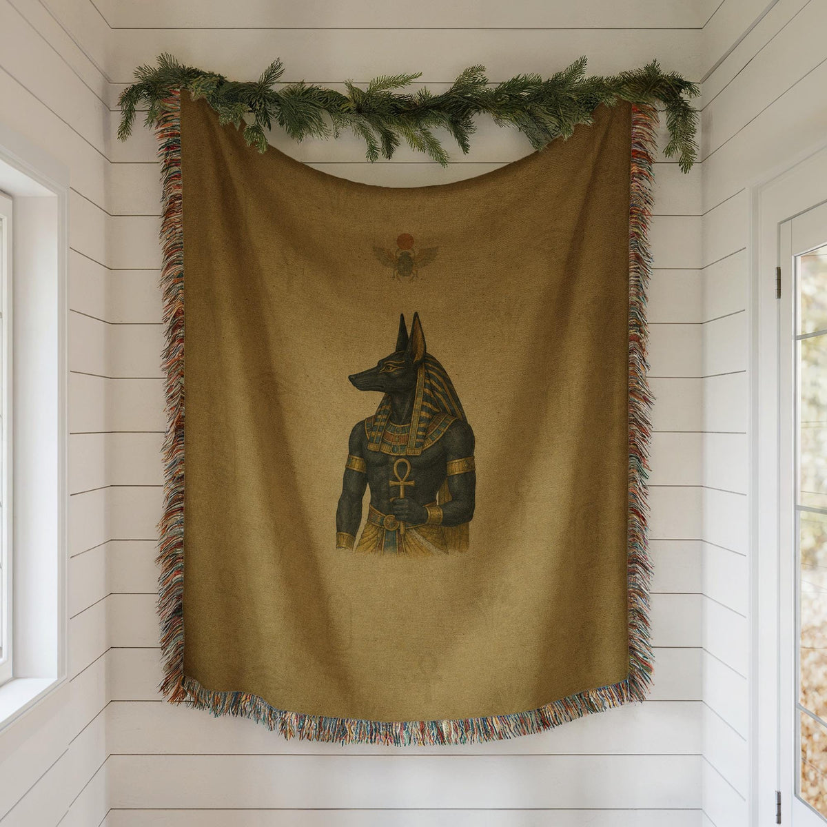 Anubis Woven Blanket