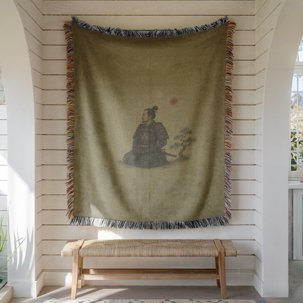 Samurai Woven Blanket