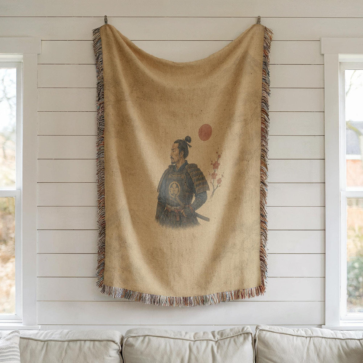 Samurai Woven Blanket
