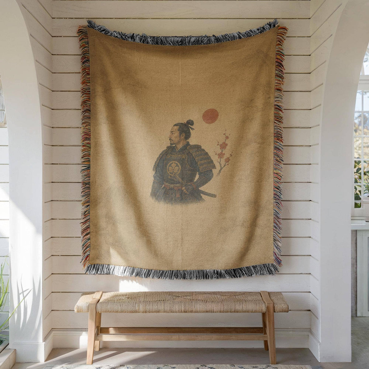 Samurai Woven Blanket