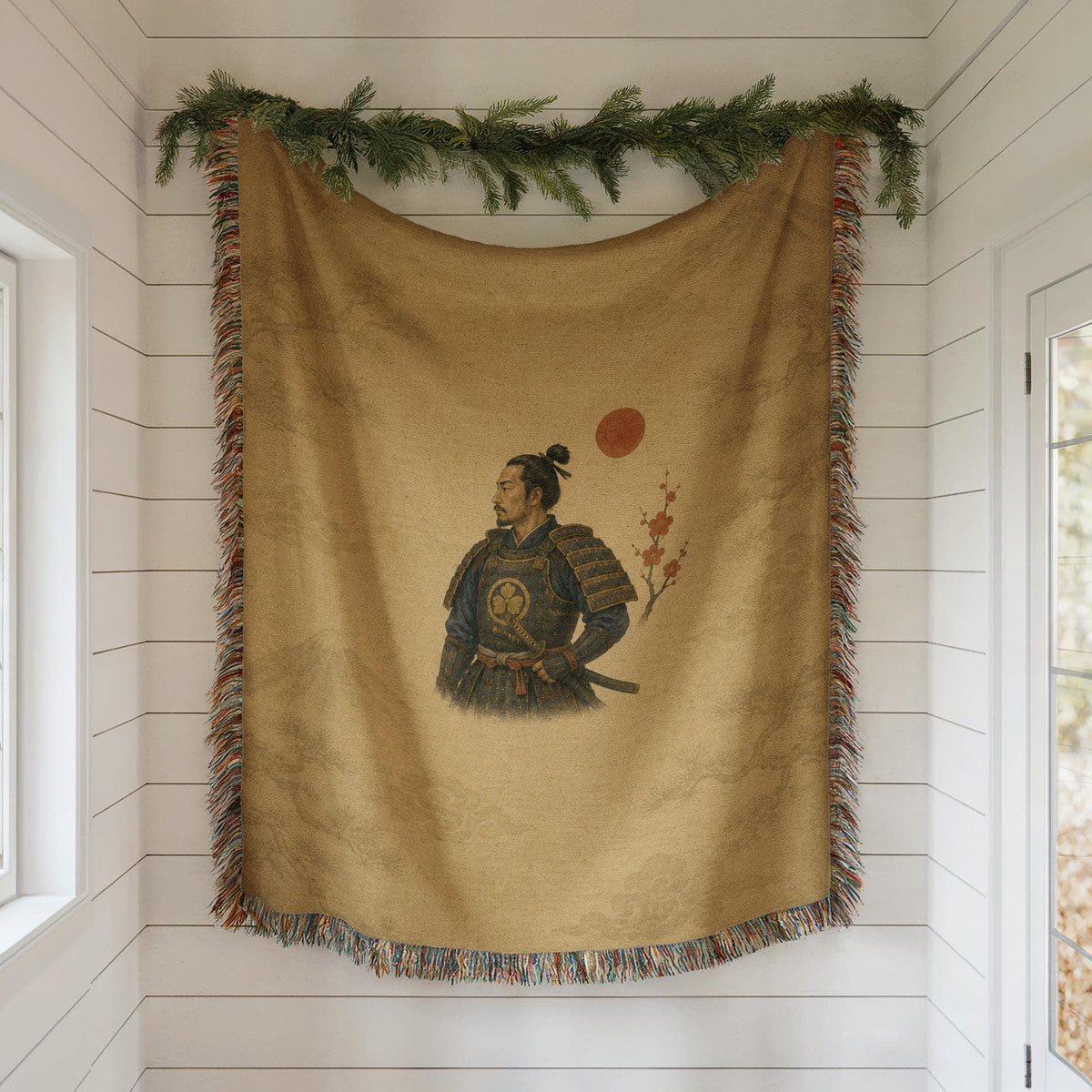 Samurai Woven Blanket