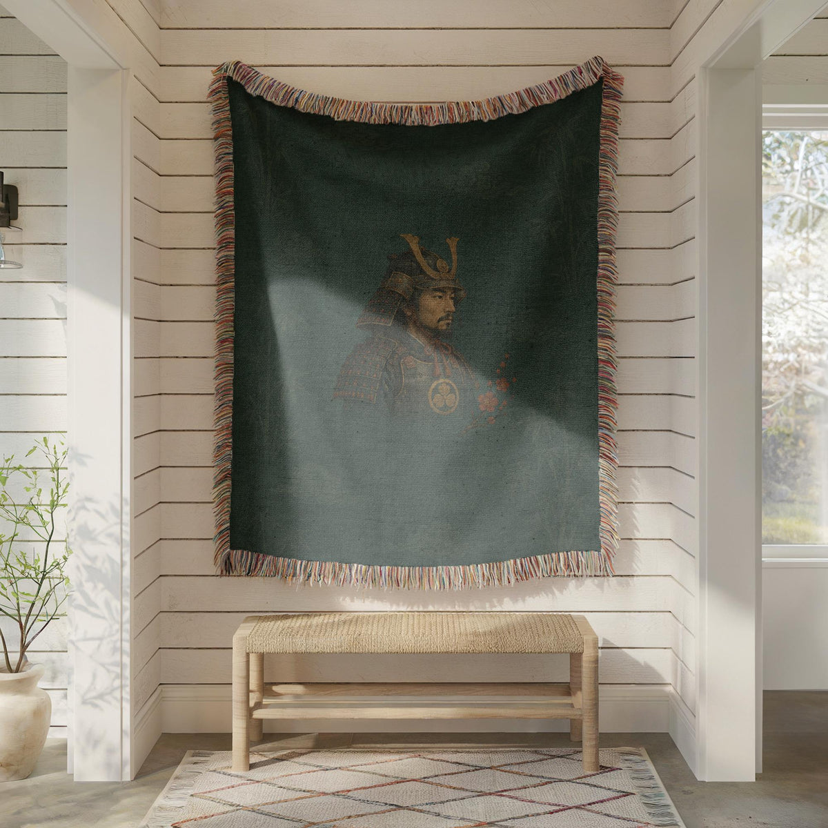 Samurai Woven Blanket