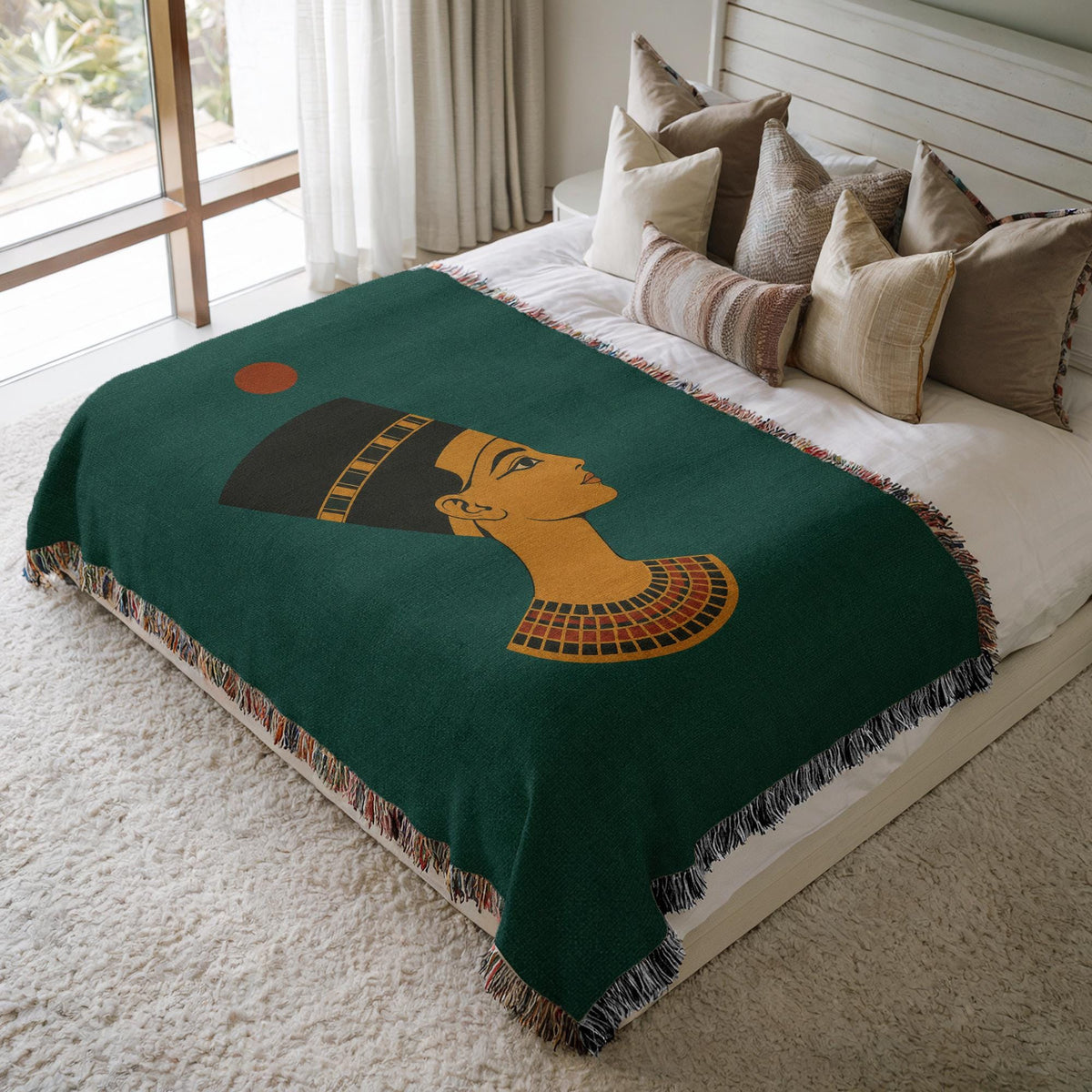Nefertiti Woven Blanket