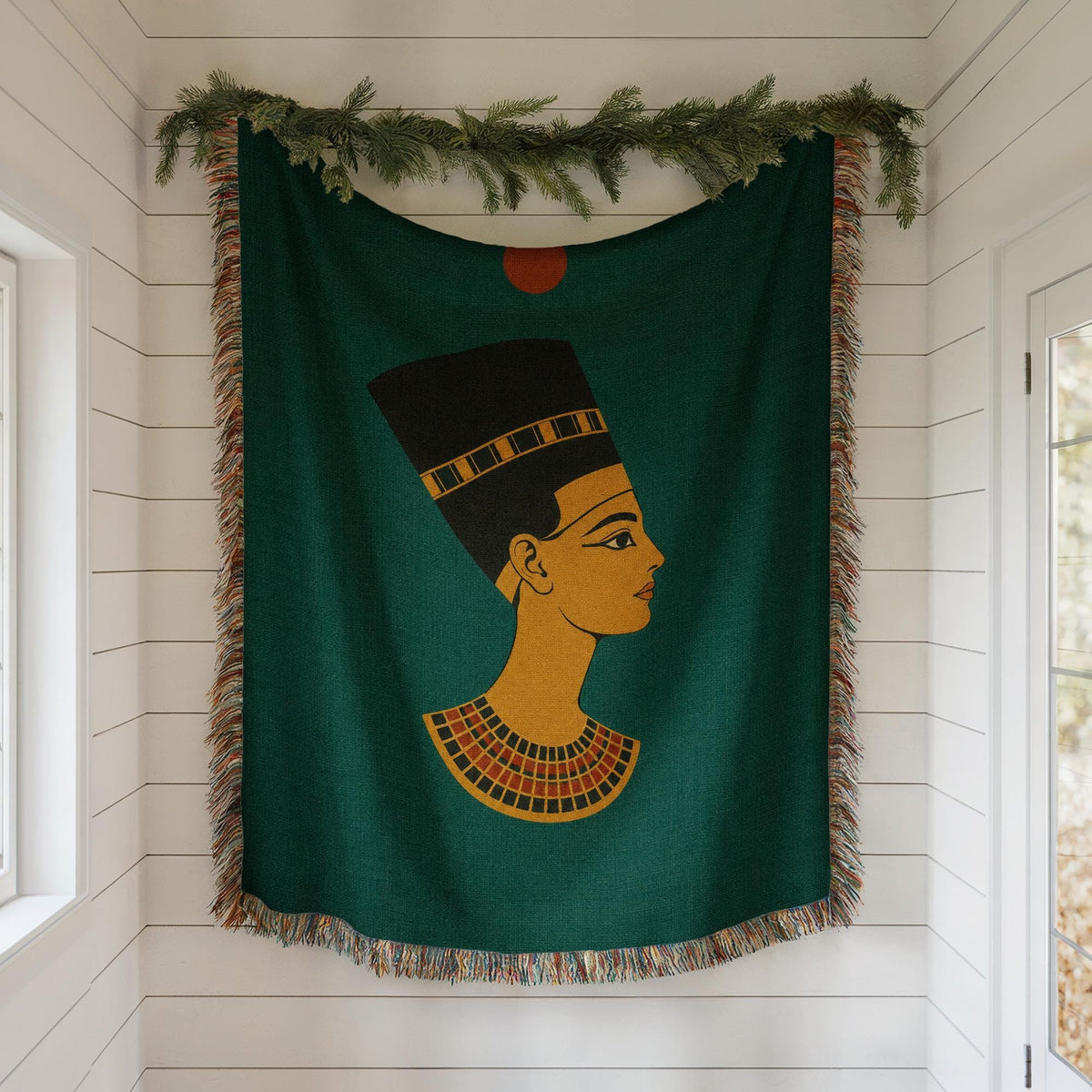 Nefertiti Woven Blanket