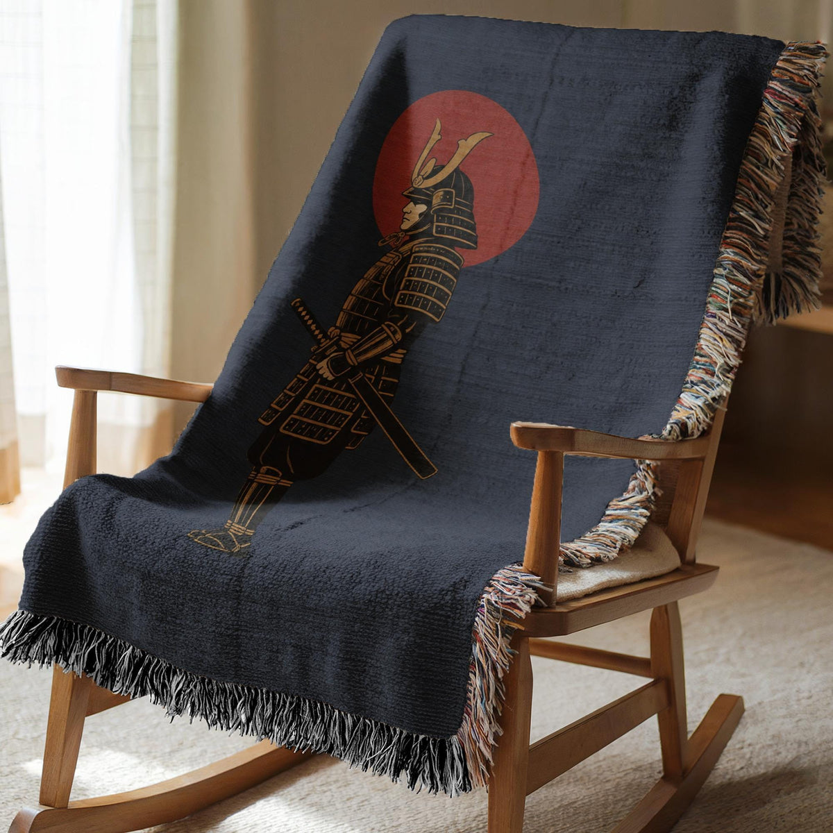 Samurai Woven Blanket