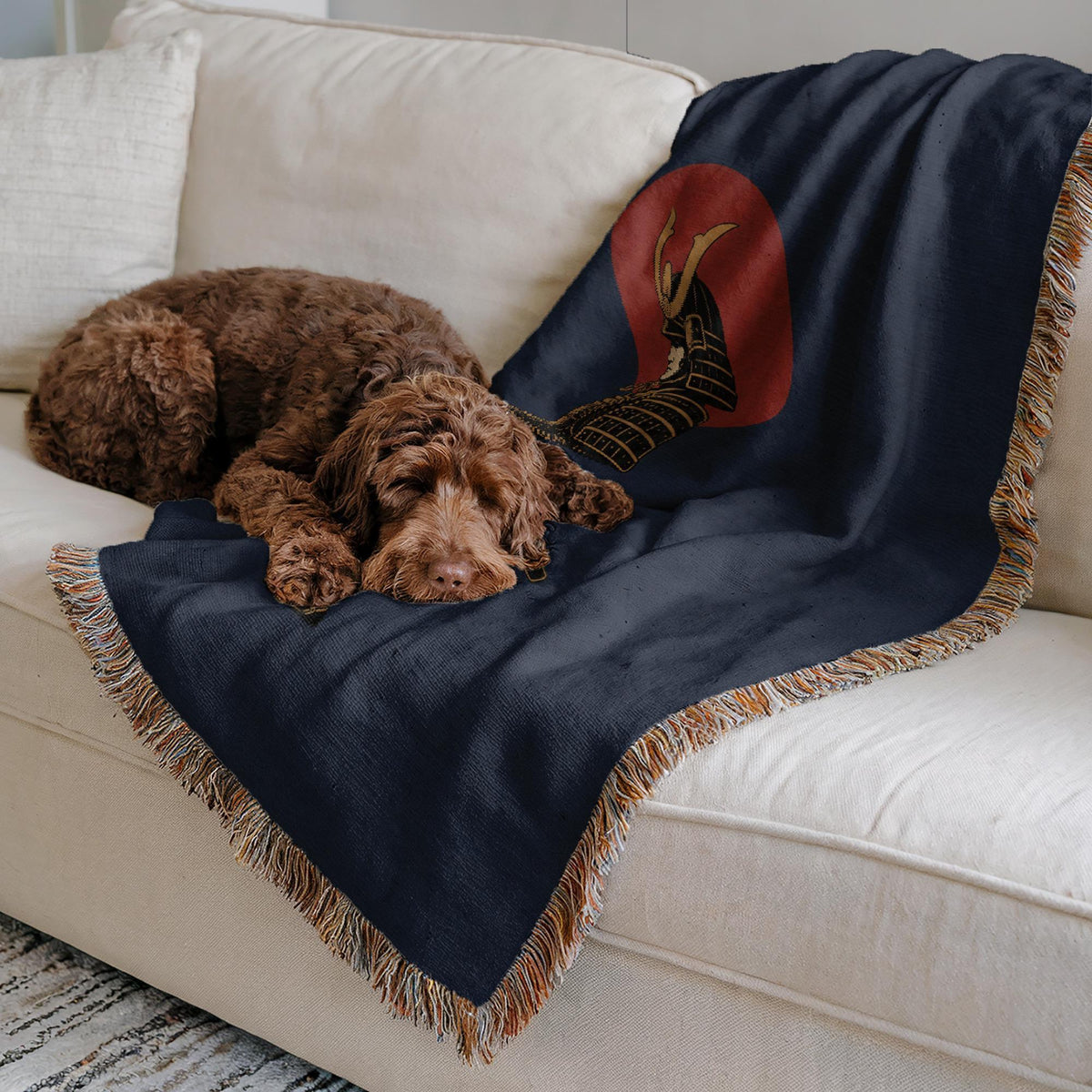 Samurai Woven Blanket