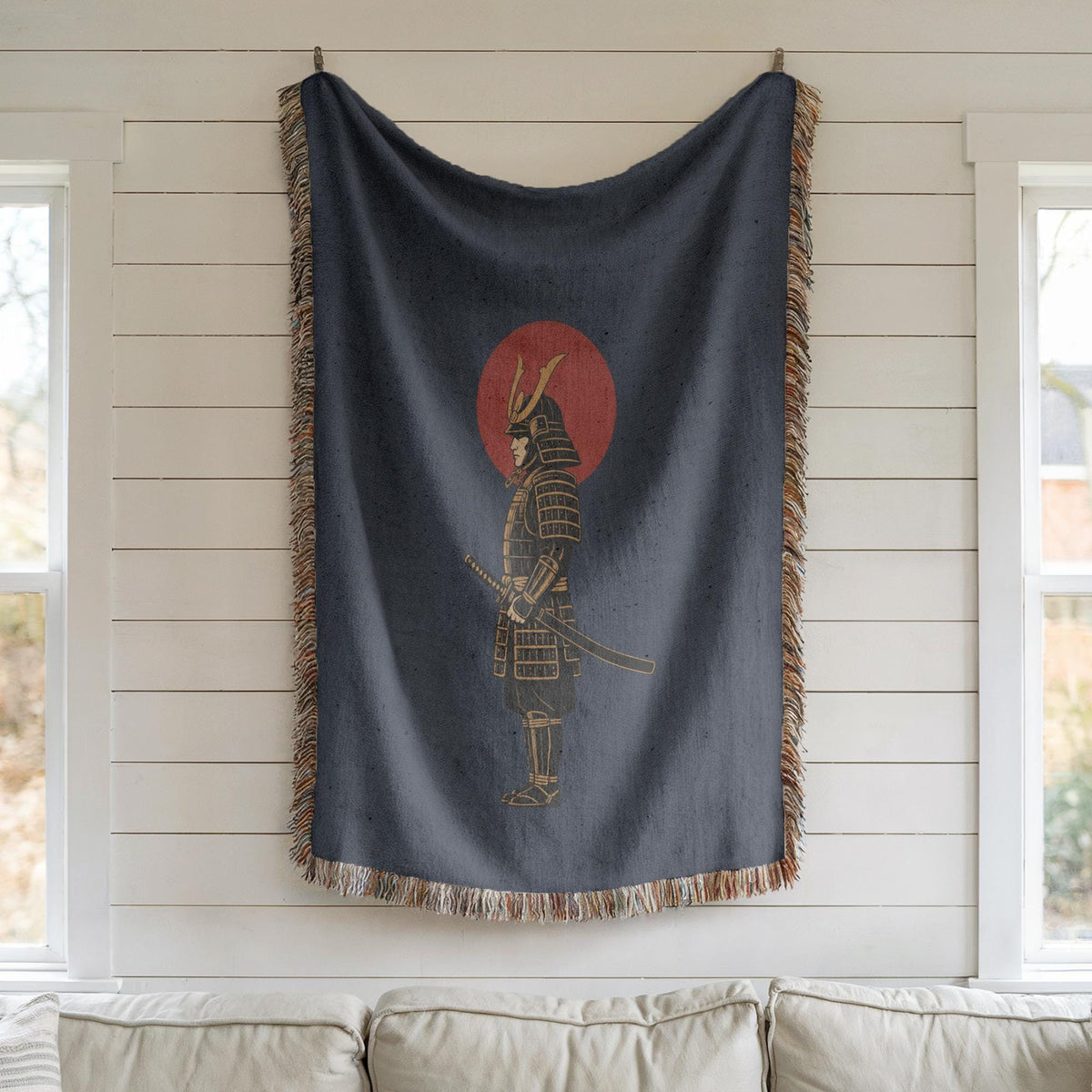 Samurai Woven Blanket