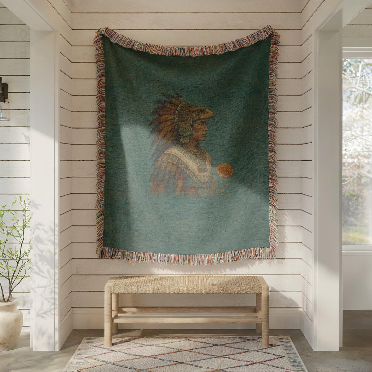 Native American Woven Blanket