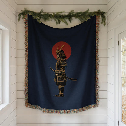Samurai Woven Blanket