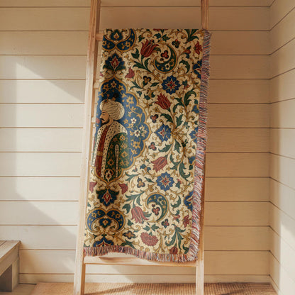 Ottoman Sultan Woven Blanket