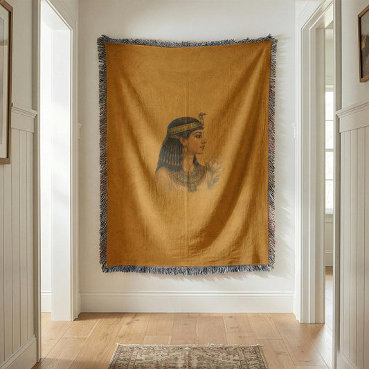 Egyptian Queen Woven Blanket