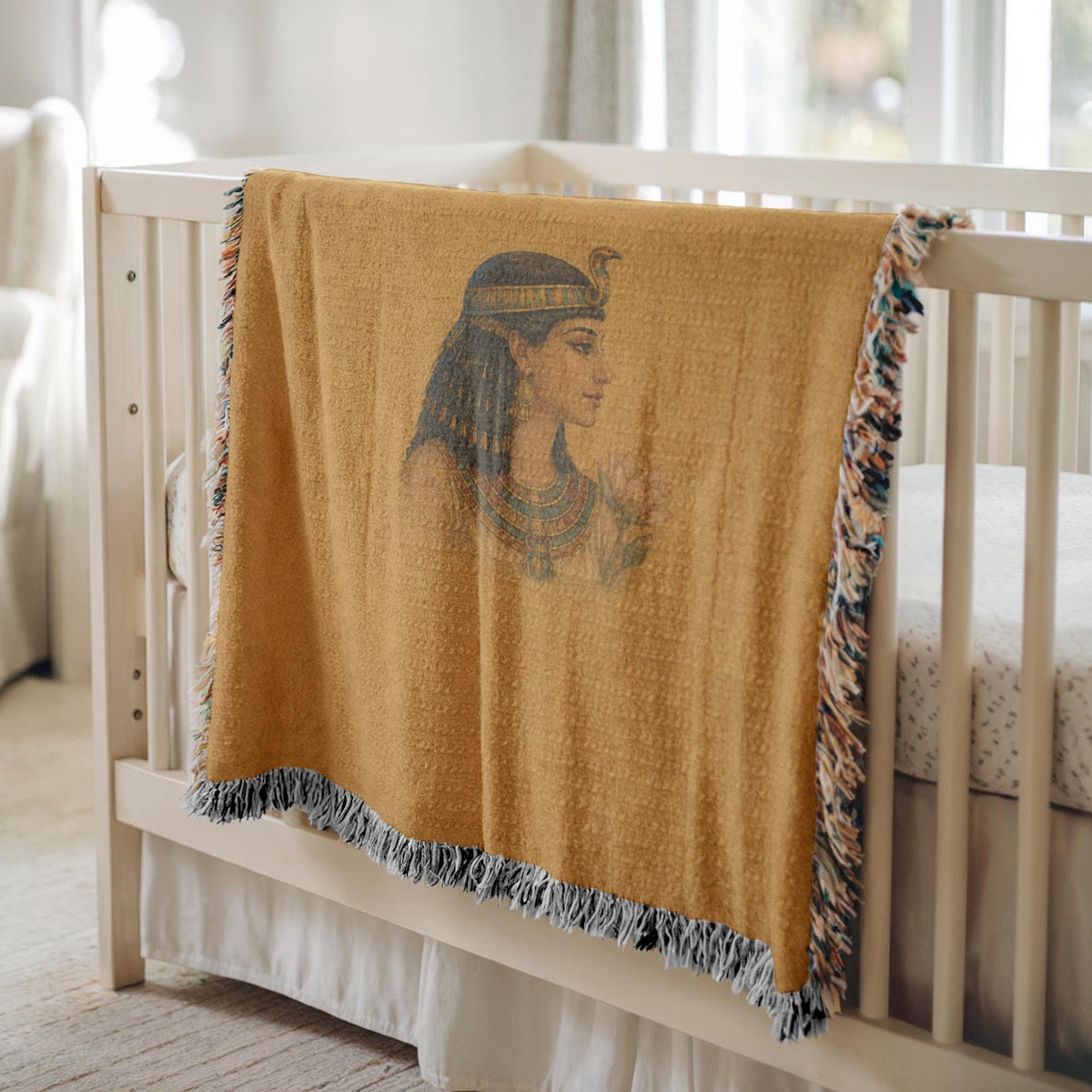 Egyptian Queen Woven Blanket
