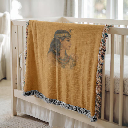 Egyptian Queen Woven Blanket