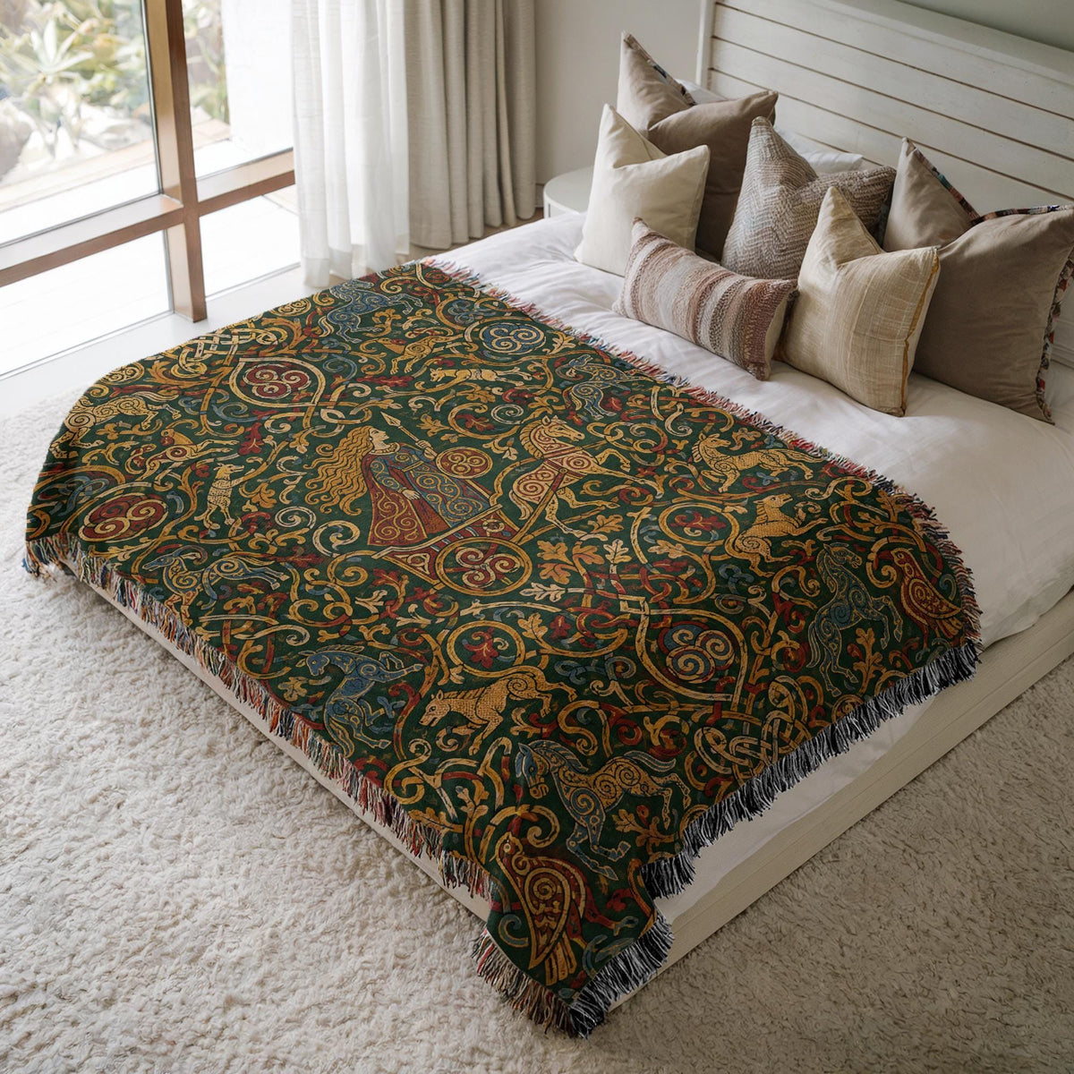 Celtic Woman Woven Blanket