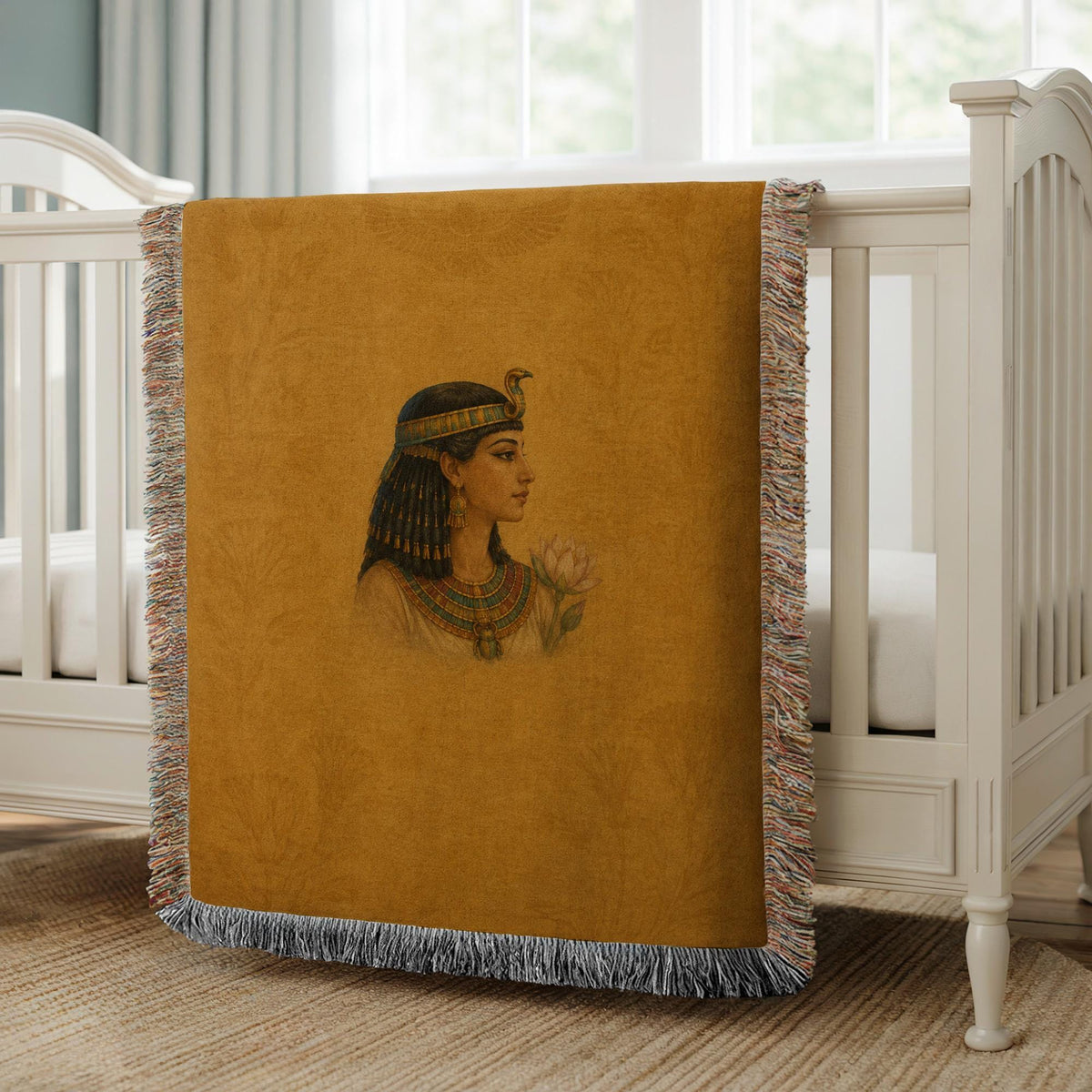 Egyptian Queen Woven Blanket