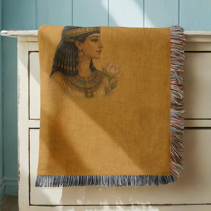Egyptian Queen Woven Blanket