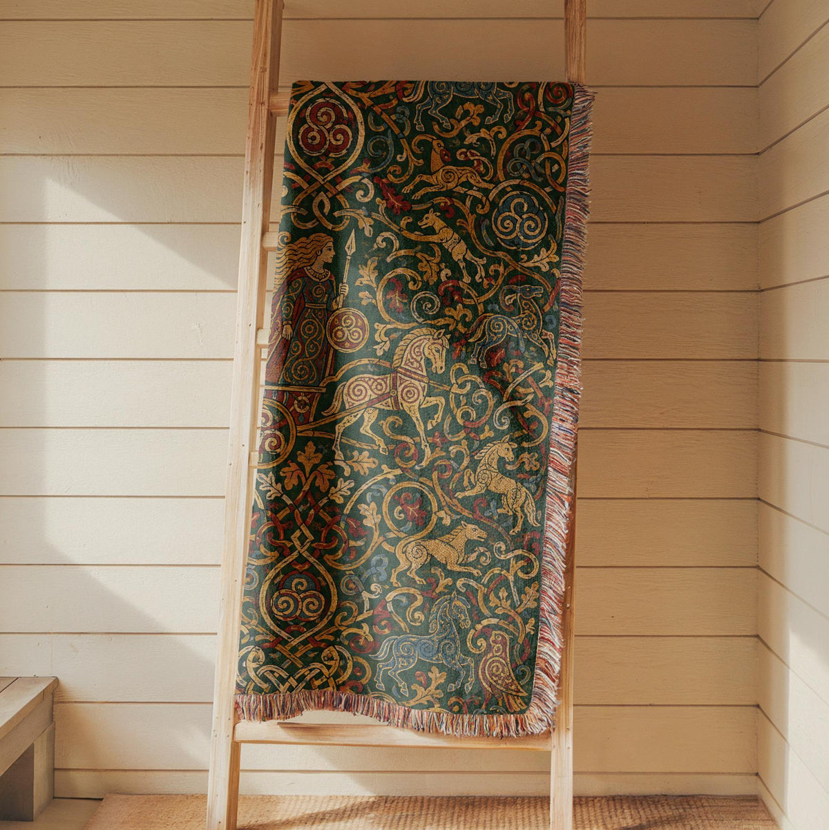 Celtic Woman Woven Blanket