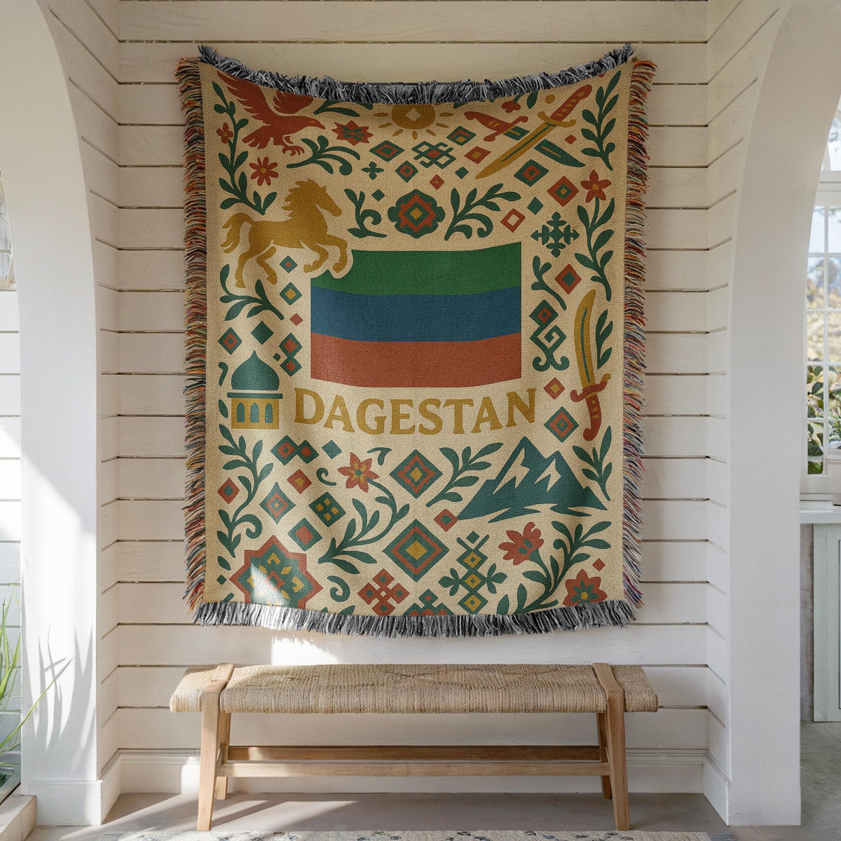 Dagestan Woven Blanket