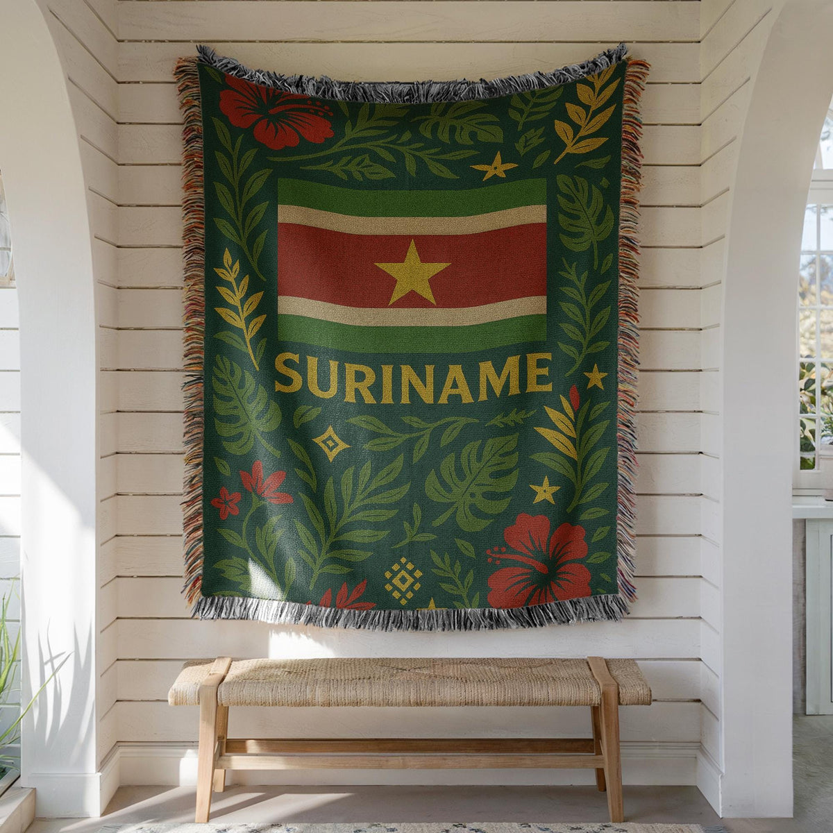 Suriname Woven Blanket