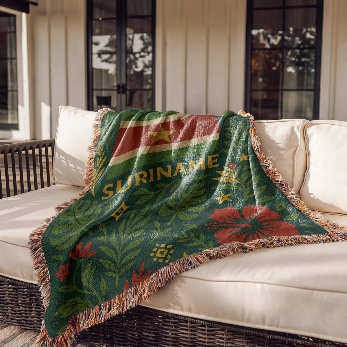 Suriname Woven Blanket