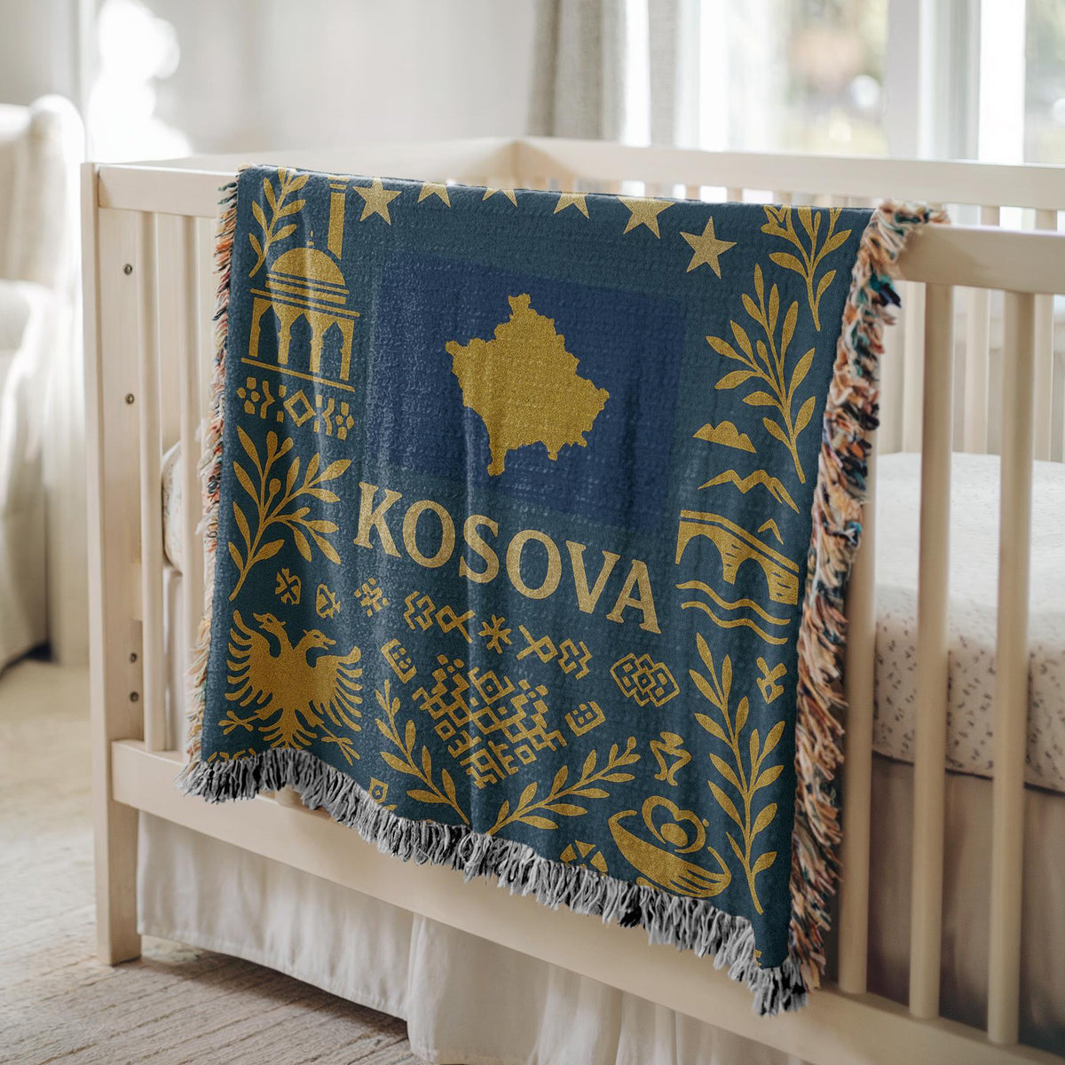 Kosovo Woven Blanket