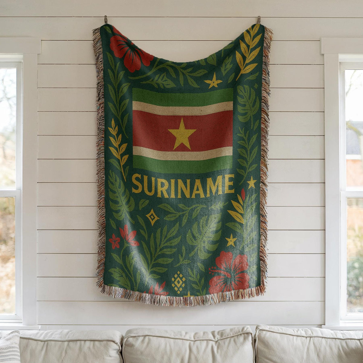 Suriname Woven Blanket