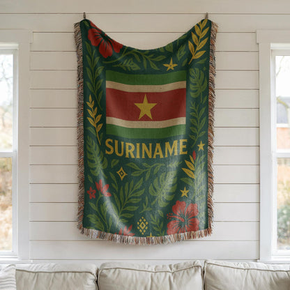Suriname Woven Blanket