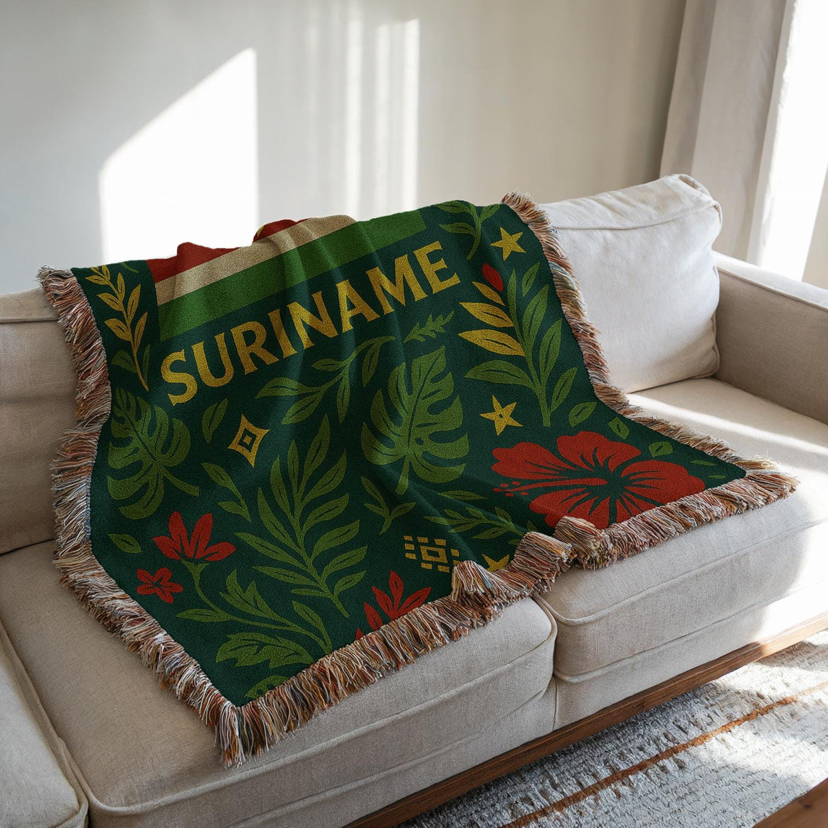 Suriname Woven Blanket