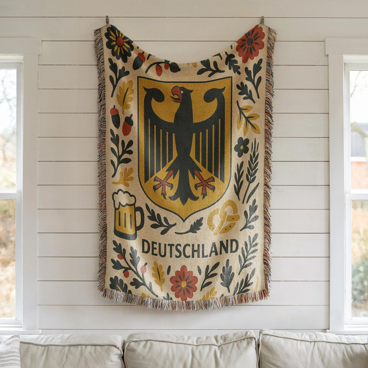 Germany Woven Blanket