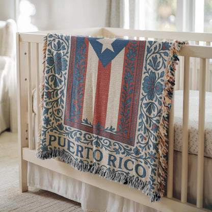 Puerto Rico Woven Blanket