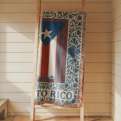 Puerto Rico Woven Blanket