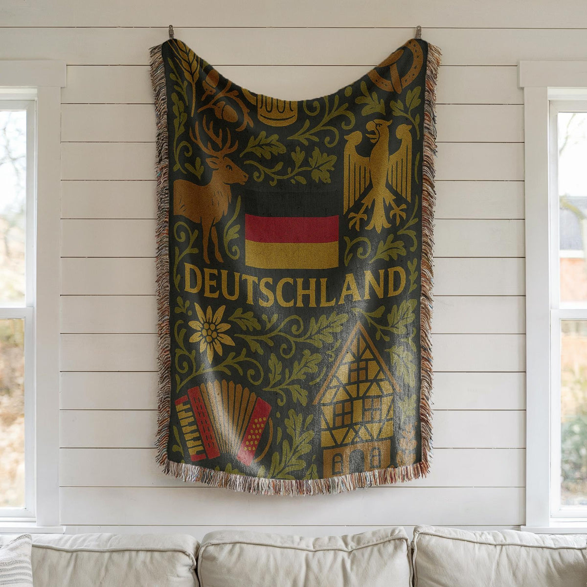 Germany Woven Blanket