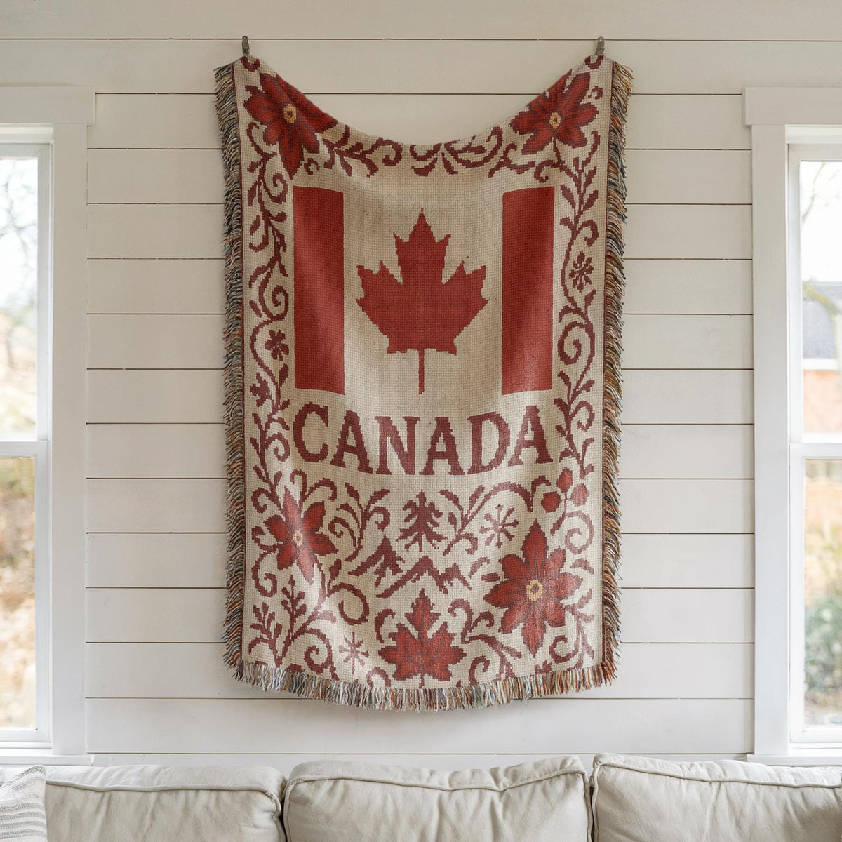 Canada Woven Blanket
