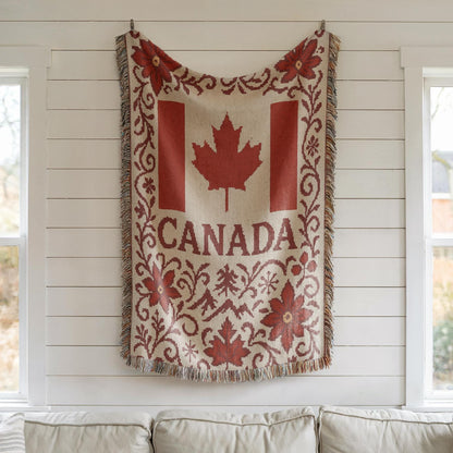 Canada Woven Blanket
