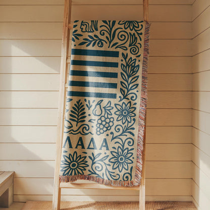 Greece Woven Blanket