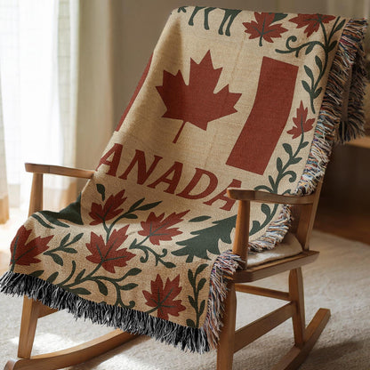 Canada Woven Blanket