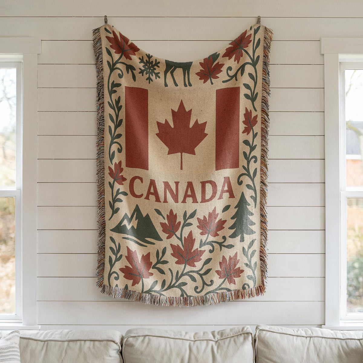 Canada Woven Blanket