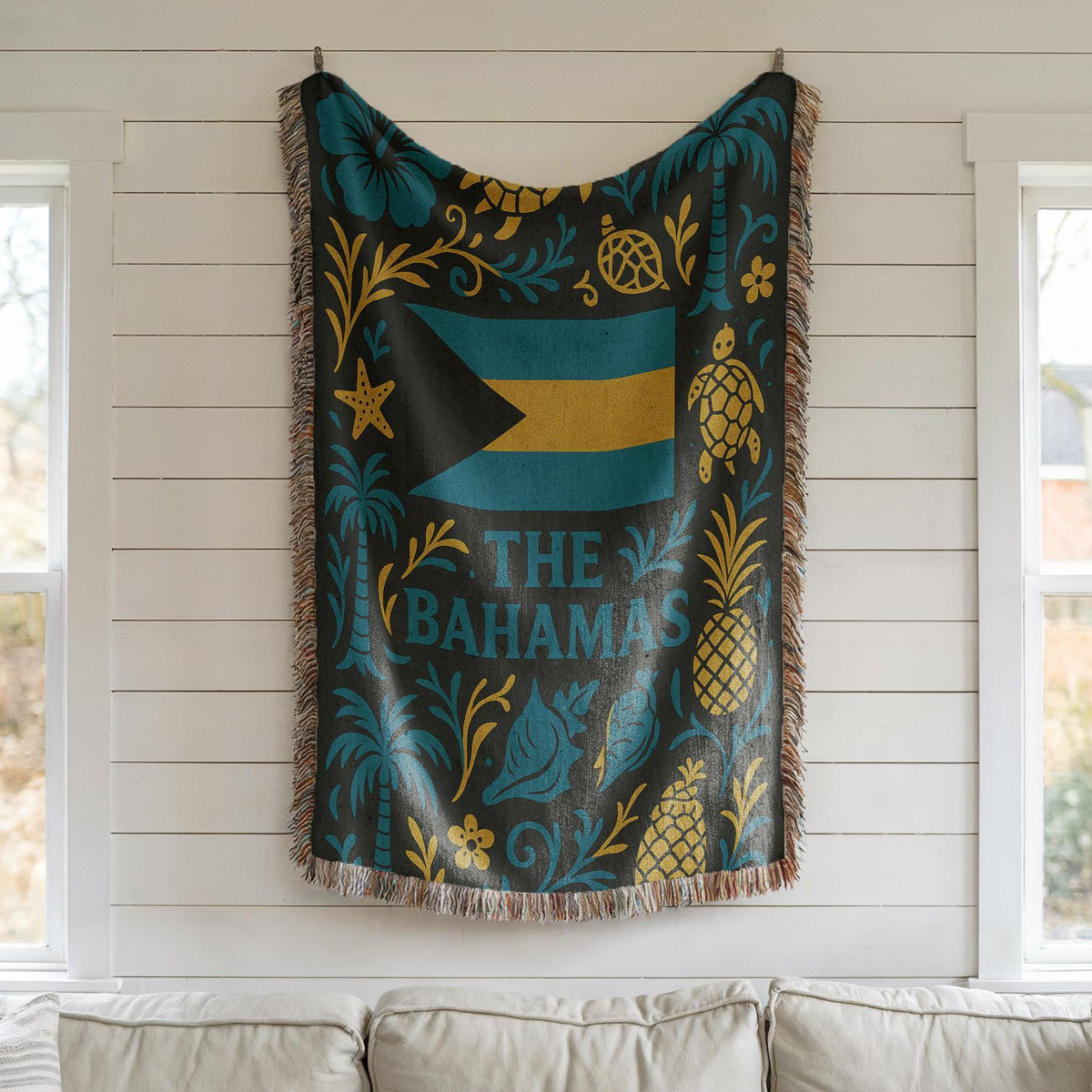Bahamas Woven Blanket