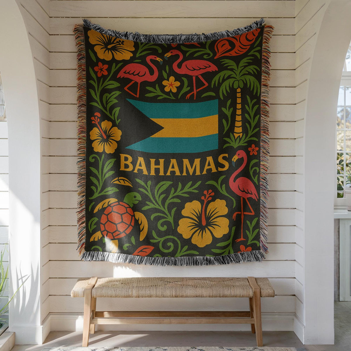 Bahamas Woven Blanket