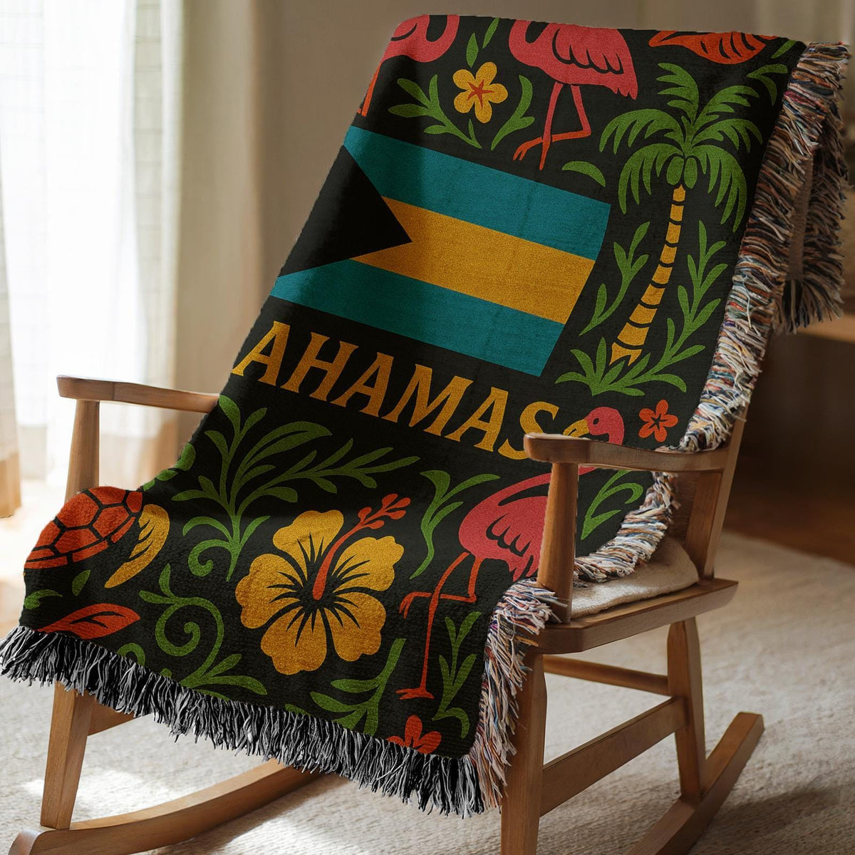Bahamas Woven Blanket
