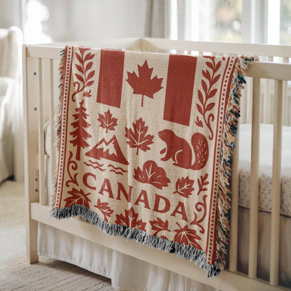Canada Woven Blanket