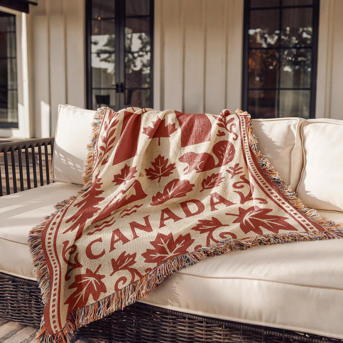 Canada Woven Blanket