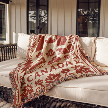 Canada Woven Blanket