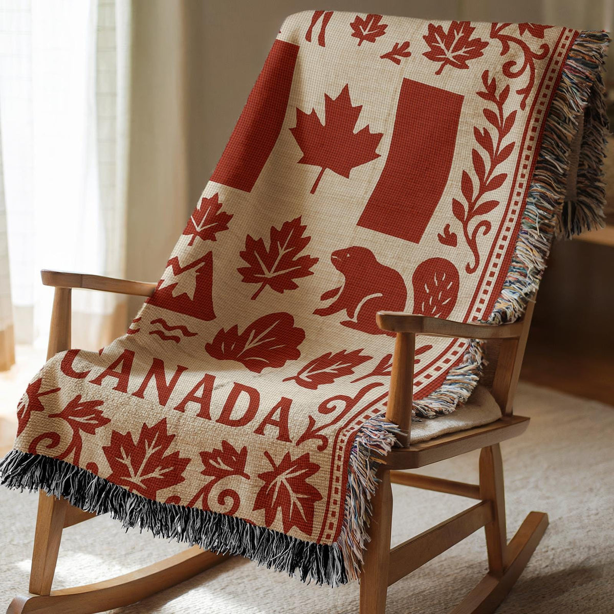 Canada Woven Blanket