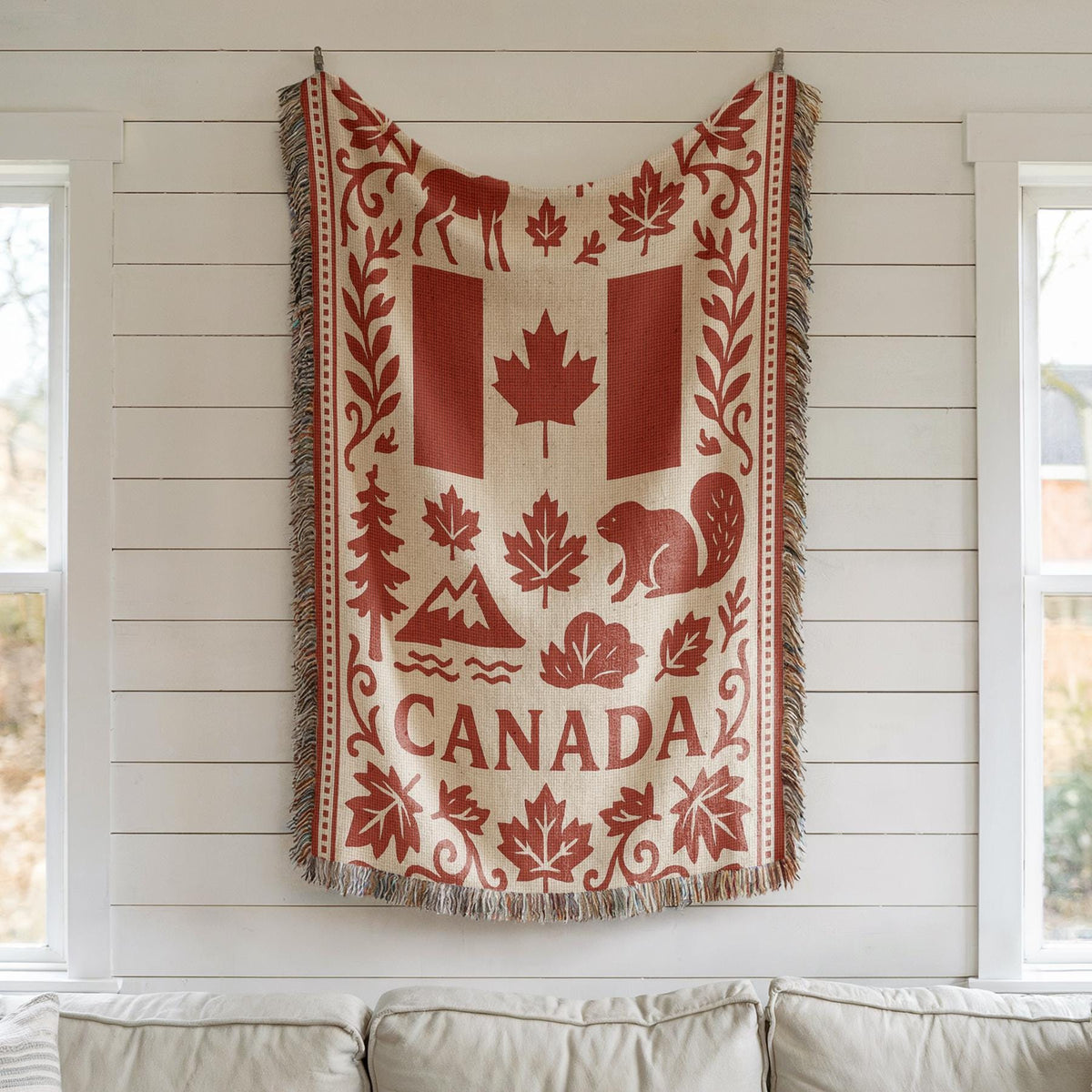 Canada Woven Blanket