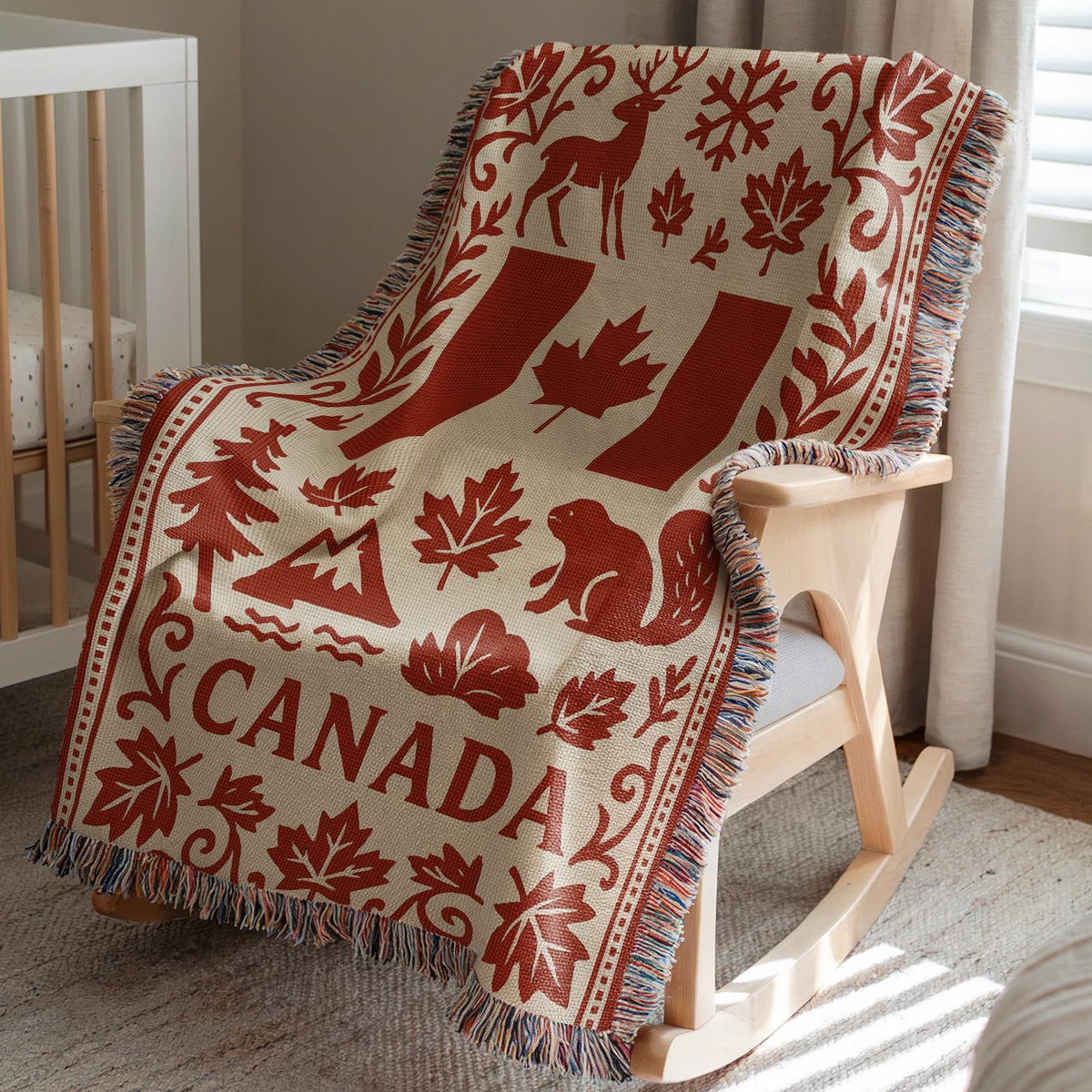 Canada Woven Blanket
